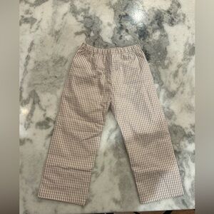 Boys 3T Khaki Gingham pants